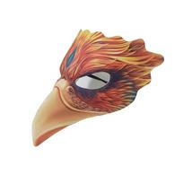 Handmade Animal Cosplay Mask Leather Bird Eagle Mask  Masquerade Costume Accessories Style C