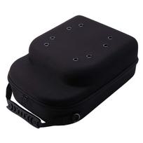 Hard Shell Hat Carrying Bags Portable Spacing Saving Hat Travel Organizer Bag with Handle Durable Cap Storage Carrier Box