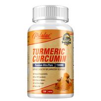 Pslalae Premium Ultra-Pure Curcumin Capsules, 1500mg, Enhanced with Black Pepper Fruit Extract, Joint Support, Suitable for Men and Women 120*1