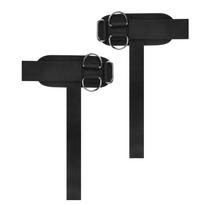 Double D-Ring Assist Strap, Rubber Wrist Support Grip Strap for Pull-Up, Bar Workout & Strength Training juoda