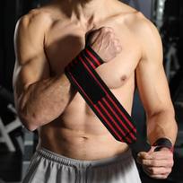 Wrist Wraps Lifting Straps Adjustable Strap Wrist Support Anti-Twist Unisex Polyester Fiber Fitness Bodybuilding Strength