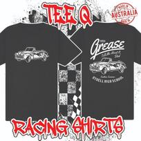 Men's and Women's T-shirts Grease Lighting Tell me about it Stud ~ Premium Black Gildan Cotton Tee S