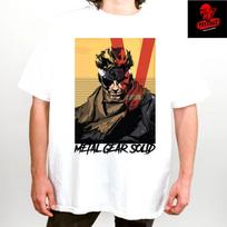 Men's and Women's T-shirts Metal Gear Solid Video Gamer Tee Unisex Heavy Cotton XXL