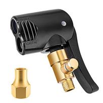 Bicycle Air Nozzle Brass Portable Inflatable Pump Bike Tire Air Chuck Pump Valve Connector Adapter Bicycle Tyre Wheel Valve Part
