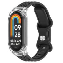 Mi Band 10/34567/8/9 Leather Silicone Strap 12mm Band Width Single Ring Buckle Made in China Meters 3456 general juoda
