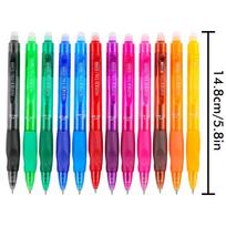 Click-Action Erasable Thermosensitive Magic Eraser Ballpoint Pen 0.5mm Plastic -Style Colorful Quick-Drying