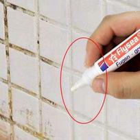 Stylo de couleur de réparation d 39;écart de tuile, stylo blanc de coulis de recharge de tuile imperméable -