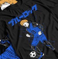 Blue Lock T-shirt Kunigami Rin Itoshi Barou Shouei Meguru Bachira Shirt, Unisex 2XL