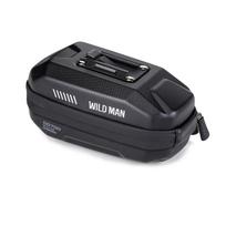 WILDMAN 1L Greito atsegimo PU Odinės Balno Krepšiai Prabangūs Sporterio Motociklo Aksesuarai MTB Vandeniui Atsparus Balno Krepšys Purviniems Dviračiams PU+EVA&Unisex juoda