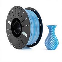 1KG PLA Filament for 3D Printer 1.75MM Plastic Material Neatly Printed Line-up Quality Supplies for 3D Printer PLA&3D Printing Filaments&PLA mėlyna