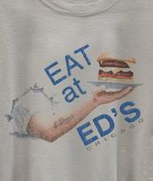 Eat At Ed Promo T-Shirt White XXL L