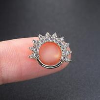 New Designed Ear Piercing Helix Earrings Women 1pc Sliver Gold Color Cartilage Ear Accessories Crown Flower  Body Jewelry Gifts Piercing Earrings