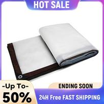 Waterproof Heavy Duty Tarpaulin Thick and Tear-resistant Against Rain Cover Cloth for Outdoor/Camping/Plant/Garden/Chicken Coop China Mainland