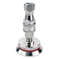 A25F-Vacuum Bagging Valve 1/4 Inch NPT Quick Disconnect Fitting For Composites High Temp Resistant Up To 500° F Temperature