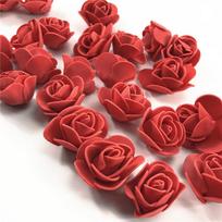 Christmas Flower Head Bear Foam Rose Flower Party Supplies Wedding Decoration Artificial Flowers 2