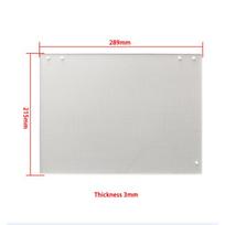 Popcorn machine door panel PVC acrylic popcorn machine plastic replacement doors commercial popcorn maker accessories (as the picture,1PCS)
