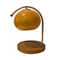 Wooden Base Candle Warmer Lamp with Timer Nordic Candle Wax Lamp Dimmable Modern Wax Melting Light for House Office Decoration auksas