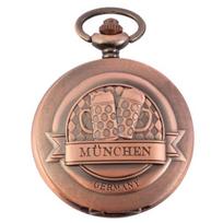 Excellanc Men's Brown Metal Pocket Watch elegant presence ruda