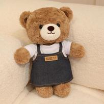 9 Styles Cute Teddy Bear Plush Toys Delicate Dressed Up Cartoon Little Bear Doll Warm Cozy Children Appease Bear Toys 30cm