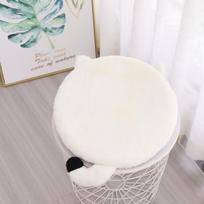 Cute Cat plush Seat Cushion Memory Foam Stuffed Chair Cushion for Kids Girl School Office Cushion 40cm balta