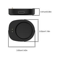 10-1PC USB Charging Dock for Amazfit Balance A2286/ T-Rex 3 A2322 Cable Smart Watch Charger Magnetic Charger Adapter Charge Cord