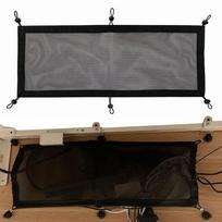 Cable Organizer Holder Under Desk Wire Management Net Large Capacity Flexible Adjustable Under Desk Mesh Wires Plugs Organizer China Mainland