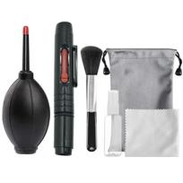 Digital Mirrorless Camera Cleaning Kit Professional DSLR Lens Carbon Tip Cleaning Pen Air Dust Blower Fiber Cloth Cleaning Set