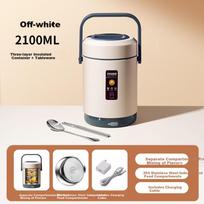 Ymer Electric Heated Long-Lasting Insulated Lunch Box 24-Hour Work Use Large Thermostatic Insulation Container