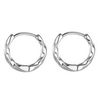 Möbius Earrings Female Minimalist Design Sense of Individuality Ins Cold Wind Suitable for Small Earlobe Earrings Elegant Accessories Classic Jewelry