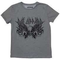 Def Leppard Ladies Tshirt Tribal Skull (Small) S