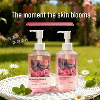 AOPY Petal Plant Extract Shower Oil - Cleanses, Nourishes, and Refreshes Skin with Long-Lasting Fragrance. Perfect for Family Use.