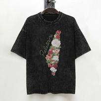 Palestinos Marškinėliai Skalbti Medvilniniai Harajuku Marškinėliai Madingi Vyriški Moteriški Streetwear Vasaros Viršutiniai Marškinėliai S black