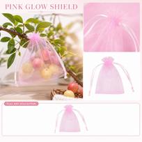 Drawstring Bags for Garden S rožinė