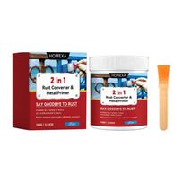 HOMEXA 2-in-1 Blue Rust Remover & Metal Primer for Indoor/Outdoor Metal Surfaces