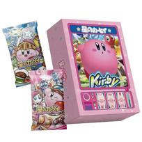 Kirby Cards Foodie Party Series Cute Protagonist Beautiful Paintings Metal Enamel Card Pool Party Collection Card Kid Gift