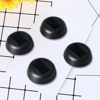 Black Round Backs 10 Pack, Photo Stand Base for 46 57 Display, Tabletop Holder One Size juoda