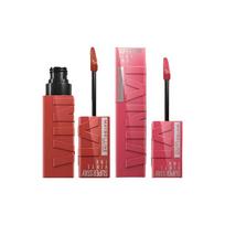 Maybelline Kiss lipstick mirror finish Kissing Stick Double Pack - Two-piece Set Lip Glaze 125 Lip Glaze 160 ruda