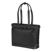 Alox Nero Tote Bag Durable Nylon Twill Shoulder Fits Laptops 10 Black [Victorinox] - Tote, Business, Men's, Commuting, School, Lightweight, Slim,