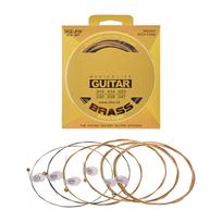 DCZ-010 Extra Light Acoustic Guitar Strings   Alloy Wire Brass Wound Corrosion Resistant 6 Strings Set Musical Instrument Accessories