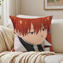 S-Stark Cushion Cover Pillowcase Anti-Dustmite Living Room Sofa Decor Cushion Room Peach skin 18*18(CM)-1Pcs
