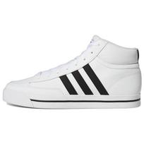 Adidas Retrovulc Mid Balti Juodi Vyriški Sportbačiai Debesėlių Baltumo Pagrindinė Juoda Pilka-Du GW8368 white