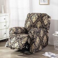 Recliner Sofa Cover for Living Room Cheap Lazy Boy Relax Slipcover Protector Elastic Jacquard Armchair Chair Cover 1/2/3 Seater 1 Seater(4pc)