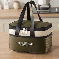Thickened Aluminum Foil Insulated Lunch Bag for Office & School