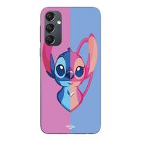 Case For Samsung Galaxy S25 FE Stitch and Angel blue and pink Maniacase juoda