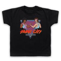 Hunk City Rampage Arcade Mining Movie Craft Childrens Kids T-shirt All Size Cols 120