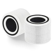 2pcs Core 300 Replacement Filters for LEVOIT Core Core Core VortexAir Air Purifier Core HEPA Activated Carbon 300, Core300-P, 300S, 300-P, 300-RF, balta