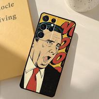 The Office Michael Scott Phone Case For Samsung Galaxy S23 S20 S21 S22 S24 S25 Ultra S9 S10 Plus S25 FE Cover Shell Galaxy S10