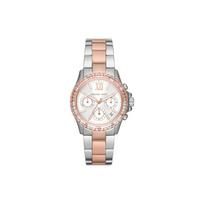Michael Kors Everest Series Watch Quartz Movement Stainless Steel Strap 36Mm Silver Dial Women watches MK7214 Silver