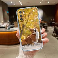 UP23 Cute Corgi dog Transparent Phone Case for Samsung Galaxy A04 A04S A14 A23 A34 A54 M23 M33 M52 M53 Galaxy A14