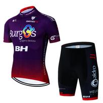 Maillot BH Coloma Team 2025 Dviratininko aprangos komplektas Vyriškas trumpomis rankovėmis Raudona apranga Plento dviračio marškinėliai Kostiumas Dviratininko petnešėlės Šortai MTB apranga S